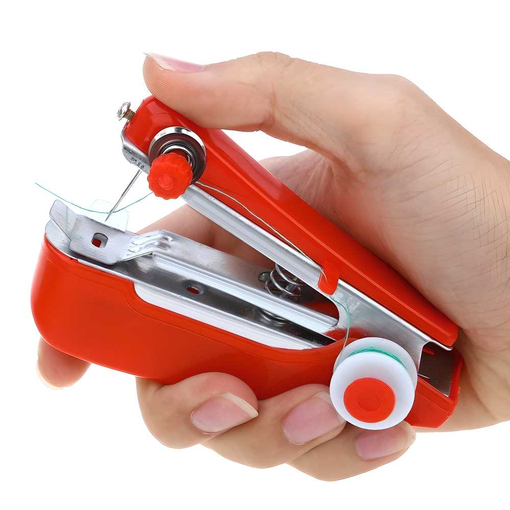 Portable Handheld Sewing Machine – Mini Stapler Style