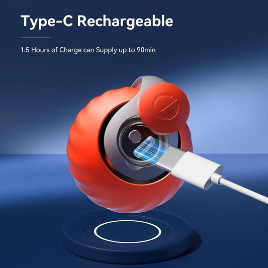 Rolling Ball Cat Toy – USB Rechargeable Interactive Pet Teaser